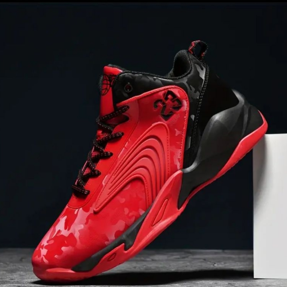 Brand new basketball shoes in box comfortable I own 3 Pairs Black Red White